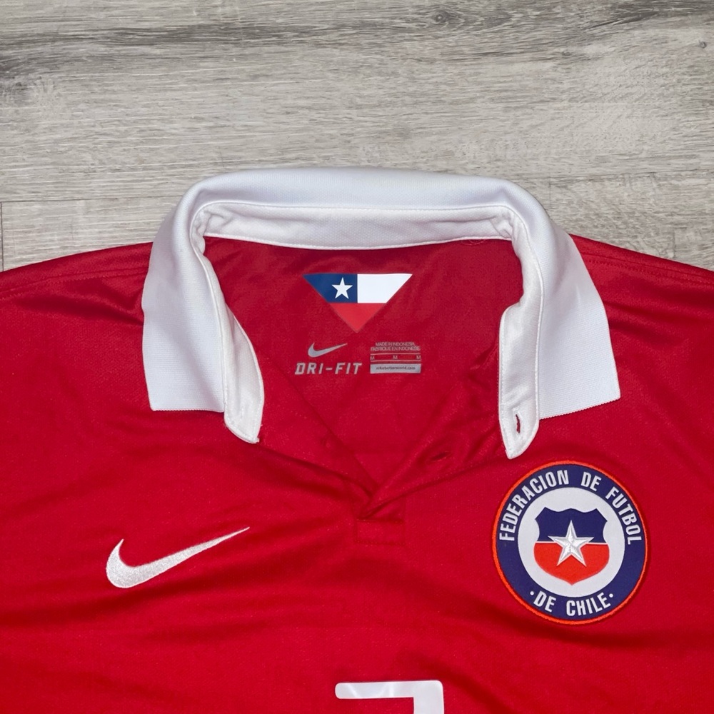 Red Nike Chile Alexis Soccer Jersey